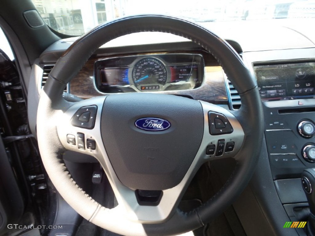 2015 Taurus Limited - Tuxedo Black Metallic / Charcoal Black photo #16