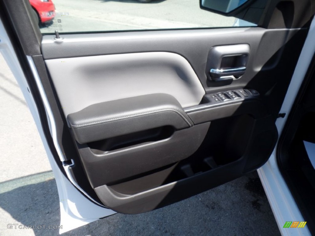 2015 Silverado 1500 WT Double Cab - Summit White / Dark Ash/Jet Black photo #27