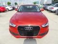 Volcano Red Metallic - A4 2.0T Premium Plus quattro Photo No. 2