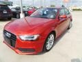 Volcano Red Metallic - A4 2.0T Premium Plus quattro Photo No. 3