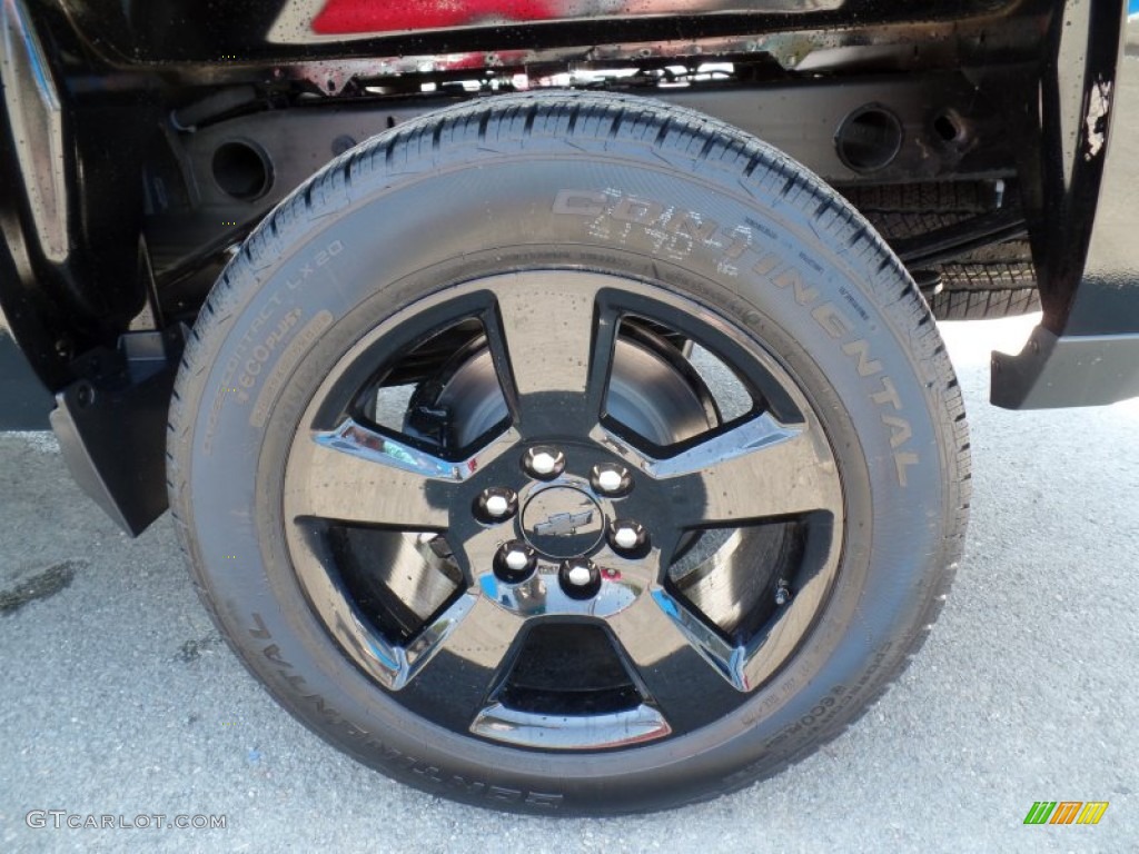 2015 Silverado 1500 WT Double Cab - Black / Dark Ash/Jet Black photo #9