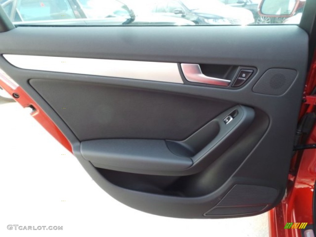 2015 A4 2.0T Premium Plus quattro - Volcano Red Metallic / Black photo #28
