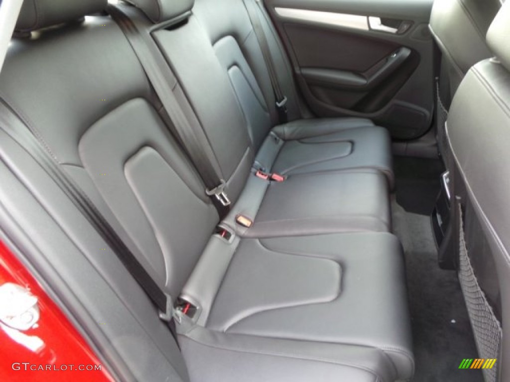 2015 A4 2.0T Premium Plus quattro - Volcano Red Metallic / Black photo #35