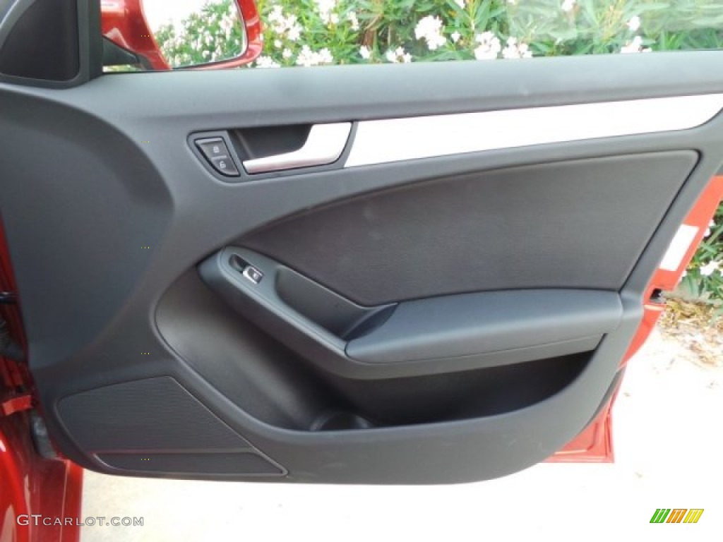 2015 A4 2.0T Premium Plus quattro - Volcano Red Metallic / Black photo #36