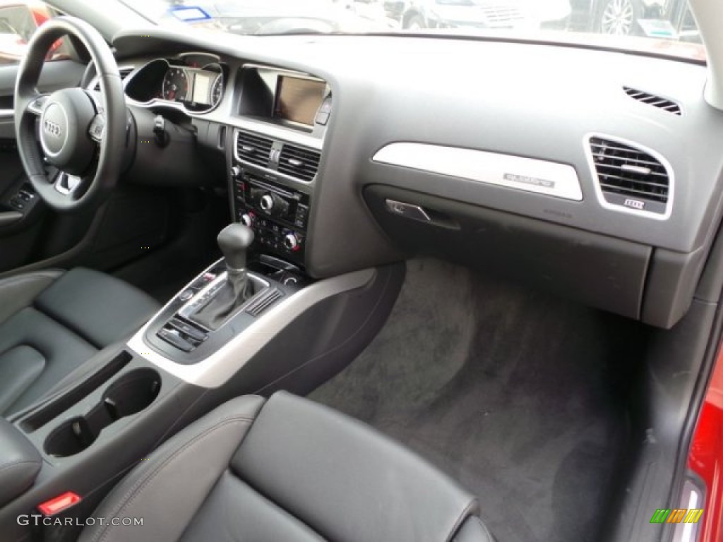2015 A4 2.0T Premium Plus quattro - Volcano Red Metallic / Black photo #37