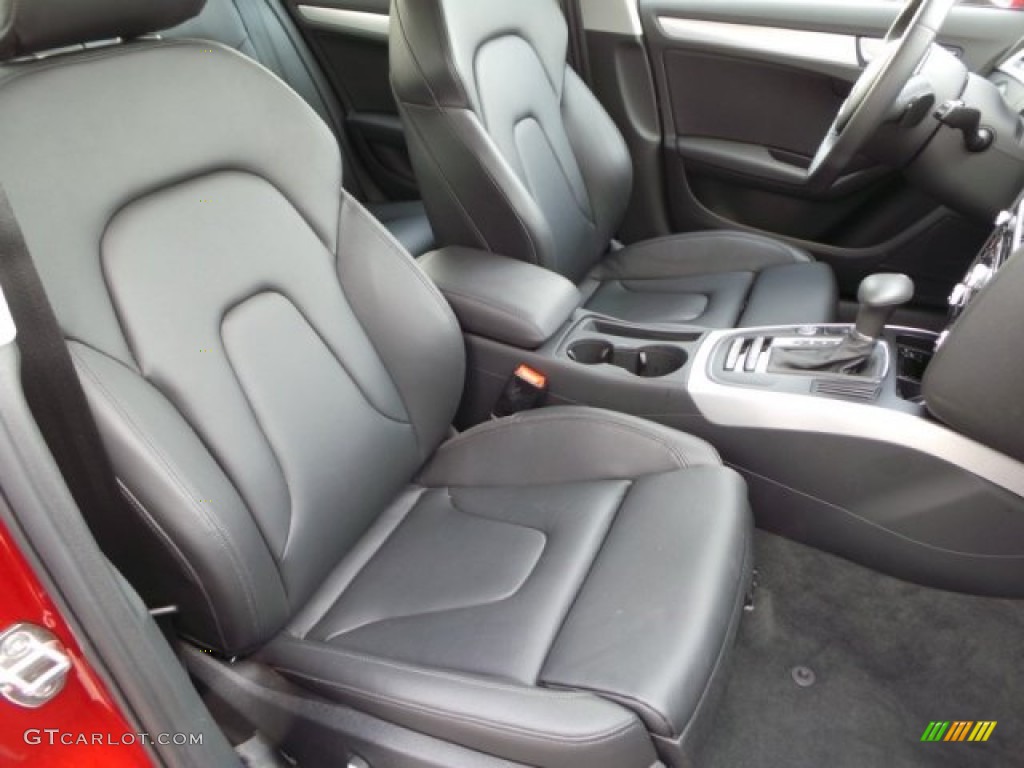 2015 A4 2.0T Premium Plus quattro - Volcano Red Metallic / Black photo #38