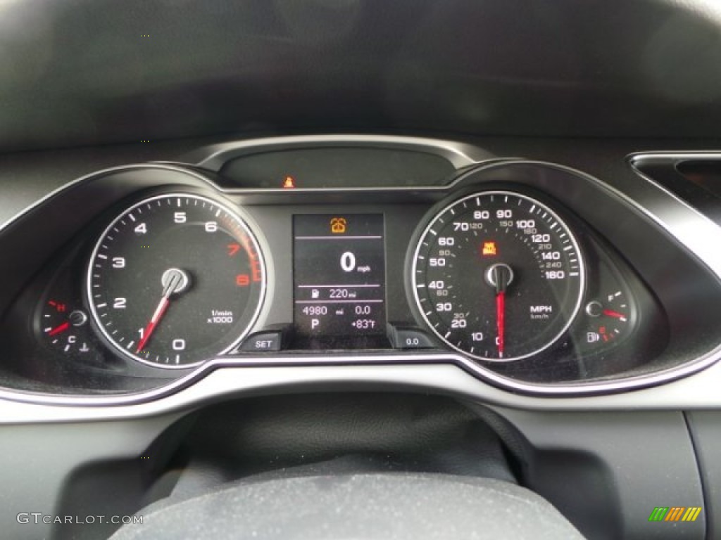 2015 A4 2.0T Premium Plus quattro - Volcano Red Metallic / Black photo #42