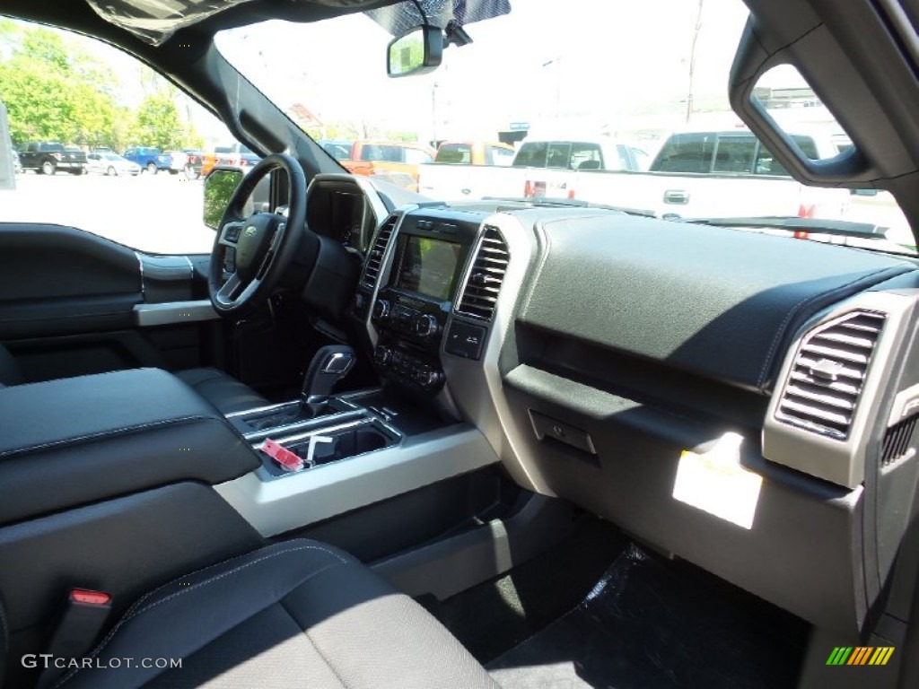2015 F150 Lariat SuperCrew 4x4 - Magnetic Metallic / Medium Earth Gray photo #2