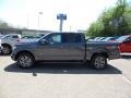 2015 Magnetic Metallic Ford F150 Lariat SuperCrew 4x4  photo #7