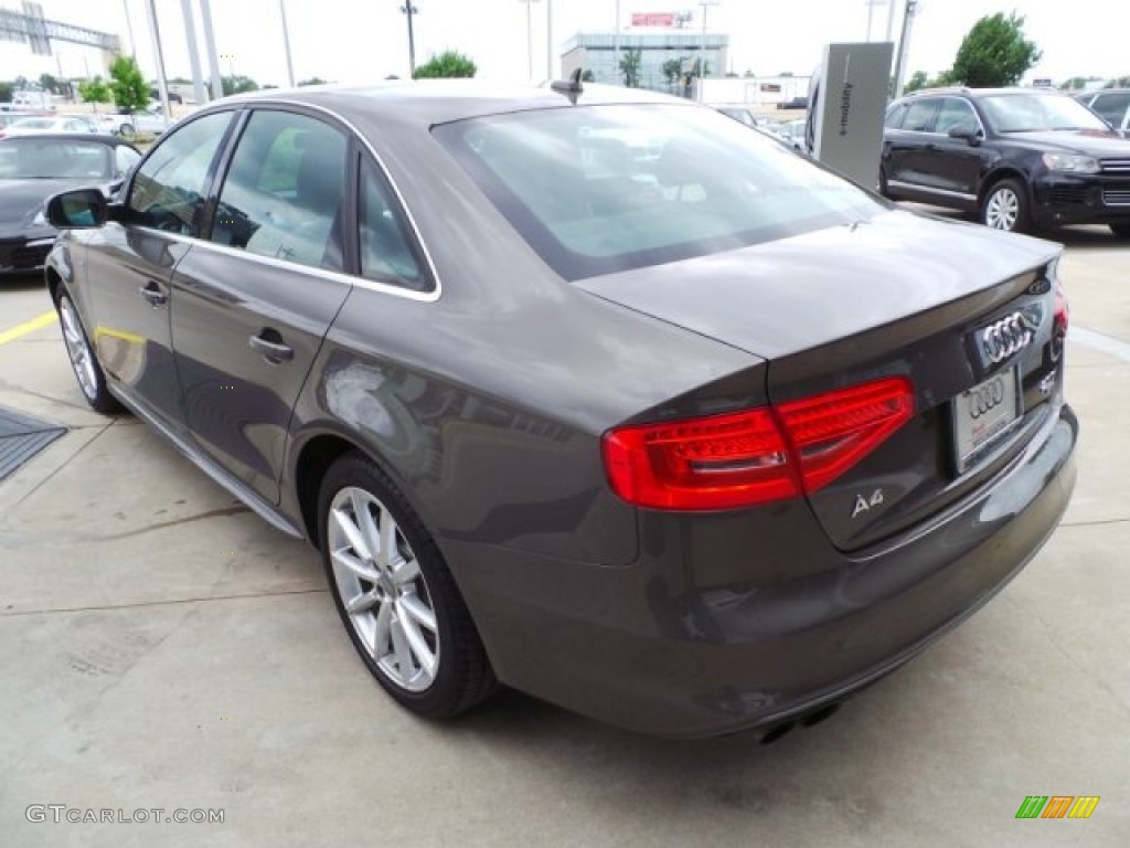 2015 A4 2.0T Premium quattro - Dakota Gray Metallic / Chestnut Brown/Black photo #5