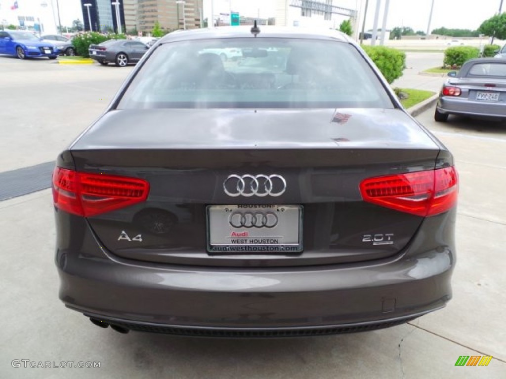 2015 A4 2.0T Premium quattro - Dakota Gray Metallic / Chestnut Brown/Black photo #6