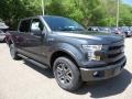 Magnetic Metallic - F150 Lariat SuperCrew 4x4 Photo No. 10