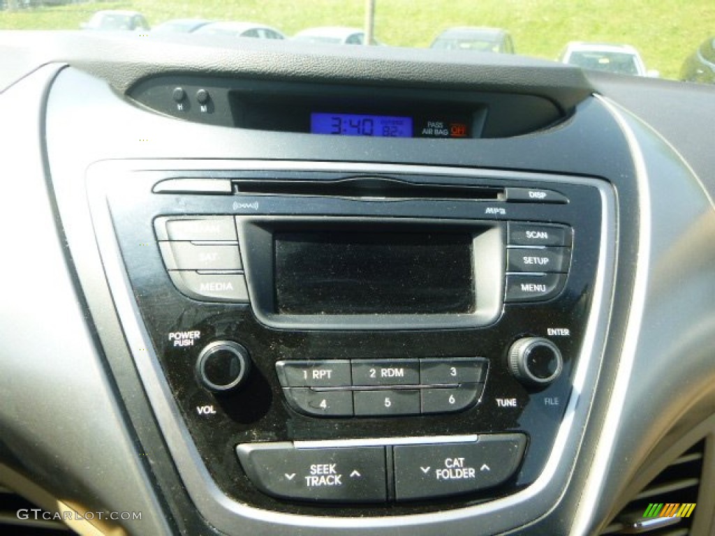 2013 Elantra GLS - Sparkling Ruby / Beige photo #19