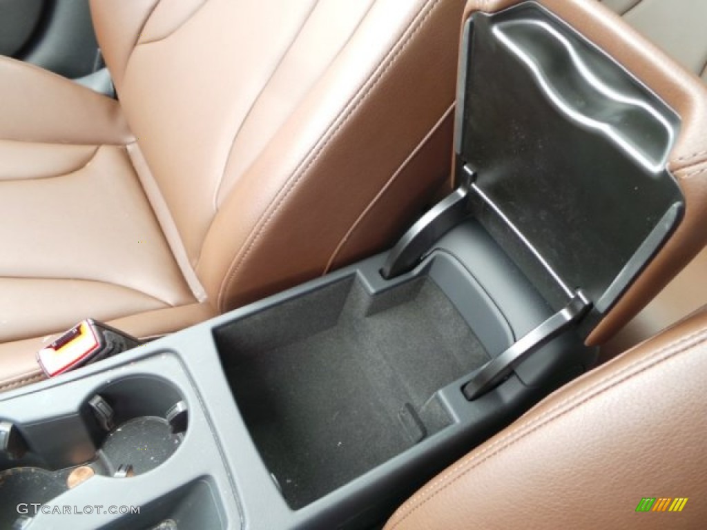2015 A4 2.0T Premium quattro - Dakota Gray Metallic / Chestnut Brown/Black photo #24