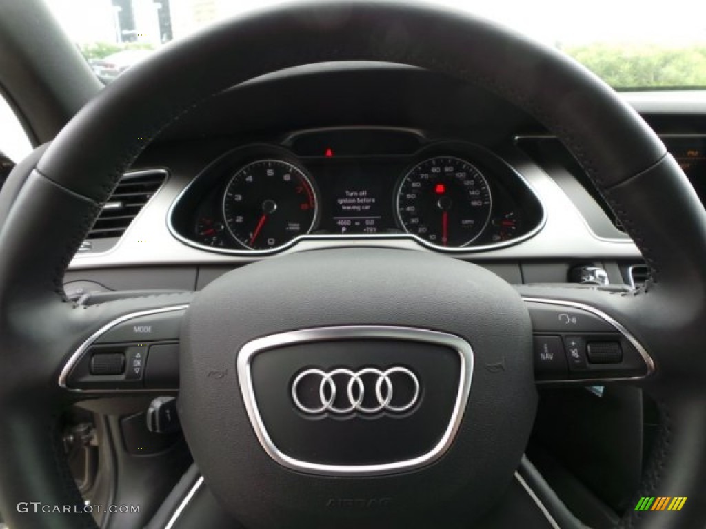 2015 A4 2.0T Premium quattro - Dakota Gray Metallic / Chestnut Brown/Black photo #25