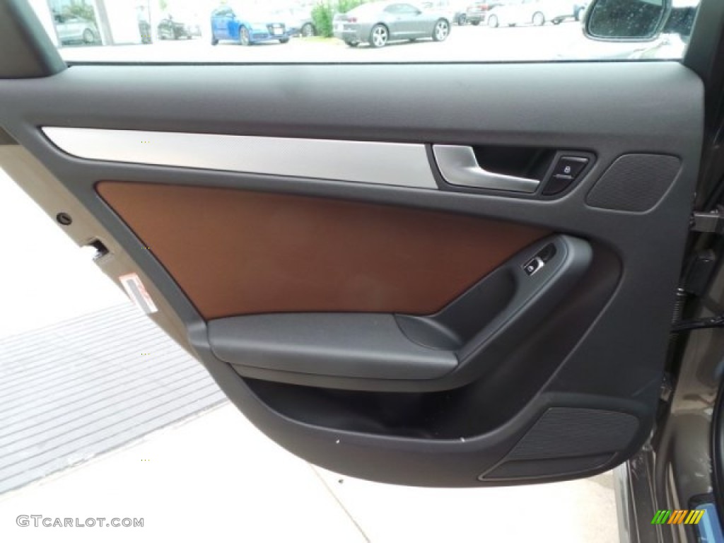 2015 A4 2.0T Premium quattro - Dakota Gray Metallic / Chestnut Brown/Black photo #26