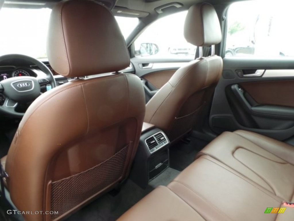 2015 A4 2.0T Premium quattro - Dakota Gray Metallic / Chestnut Brown/Black photo #27