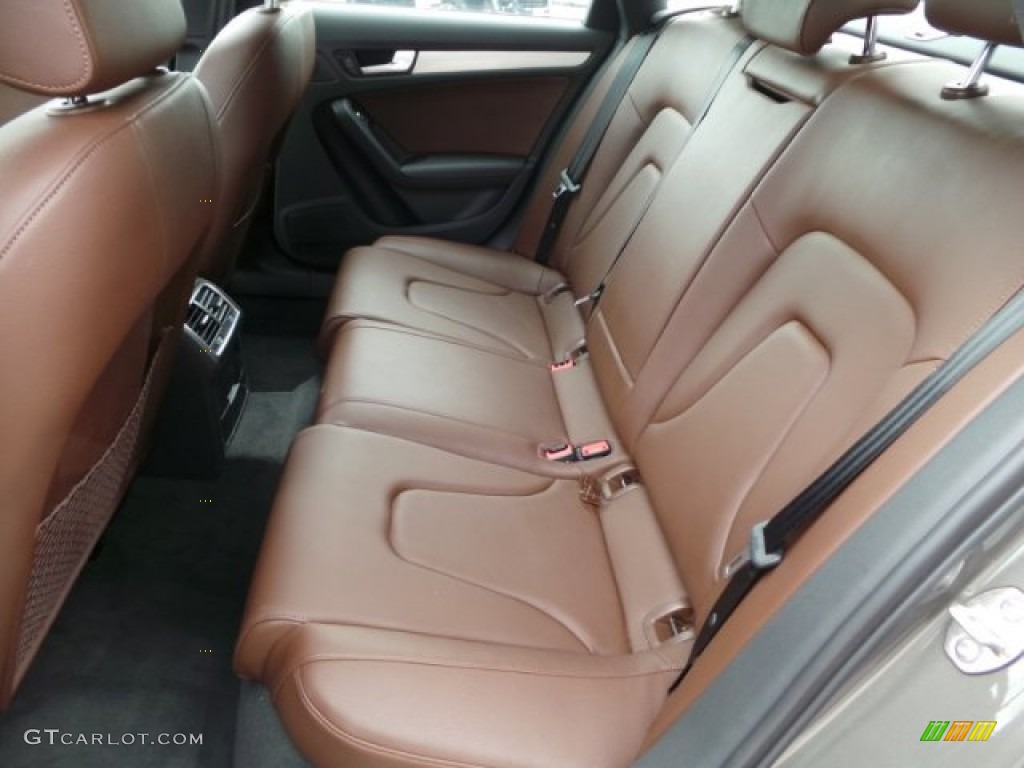 2015 A4 2.0T Premium quattro - Dakota Gray Metallic / Chestnut Brown/Black photo #28