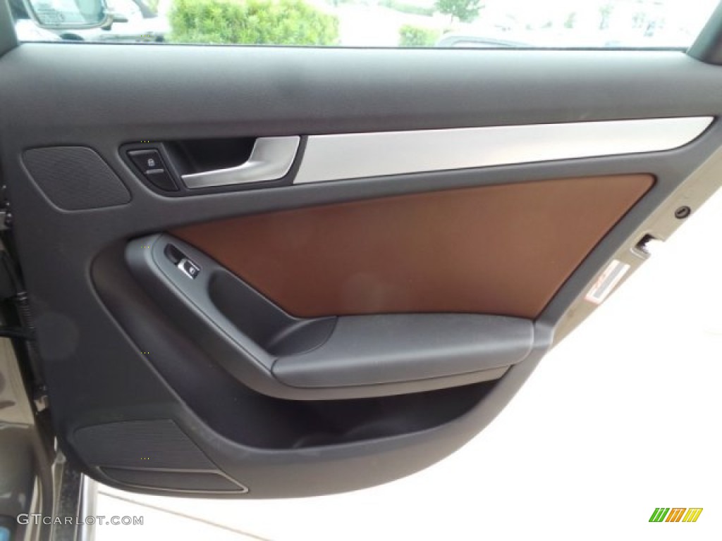 2015 A4 2.0T Premium quattro - Dakota Gray Metallic / Chestnut Brown/Black photo #32