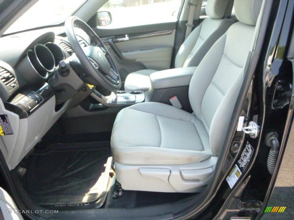 2011 Sorento LX V6 AWD - Ebony Black / Gray photo #14