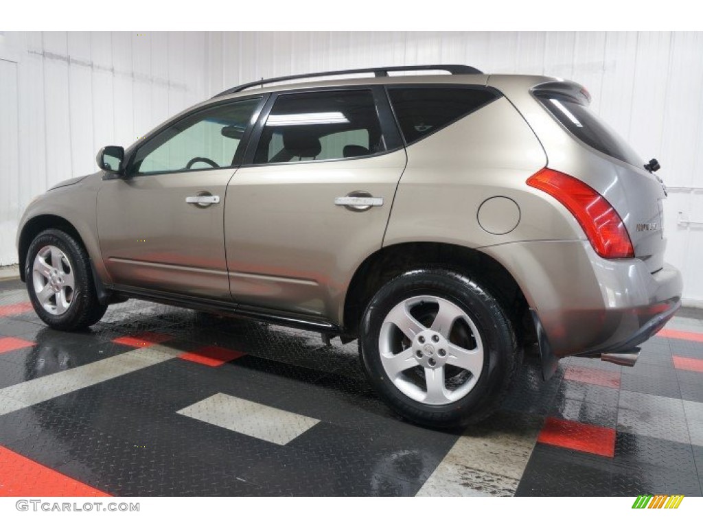 2003 Murano SL AWD - Luminous Gold Metallic / Charcoal photo #11