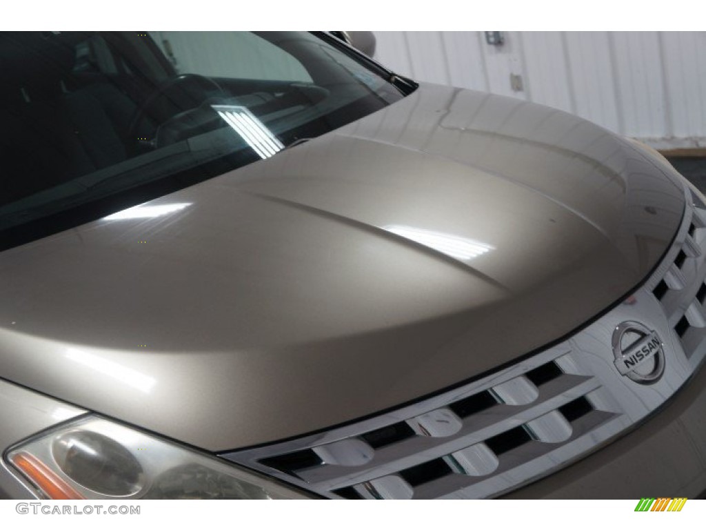 2003 Murano SL AWD - Luminous Gold Metallic / Charcoal photo #44