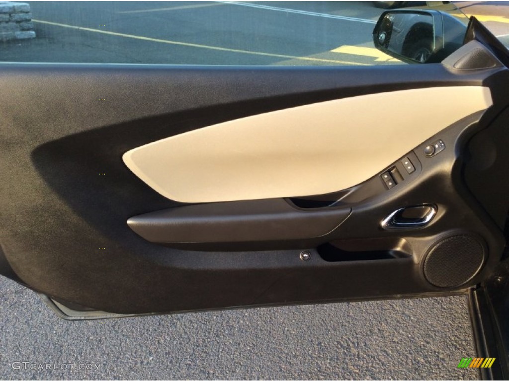 2014 Camaro LS Coupe - Ashen Gray Metallic / Black photo #6