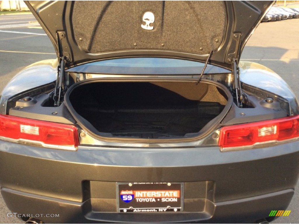 2014 Camaro LS Coupe - Ashen Gray Metallic / Black photo #17