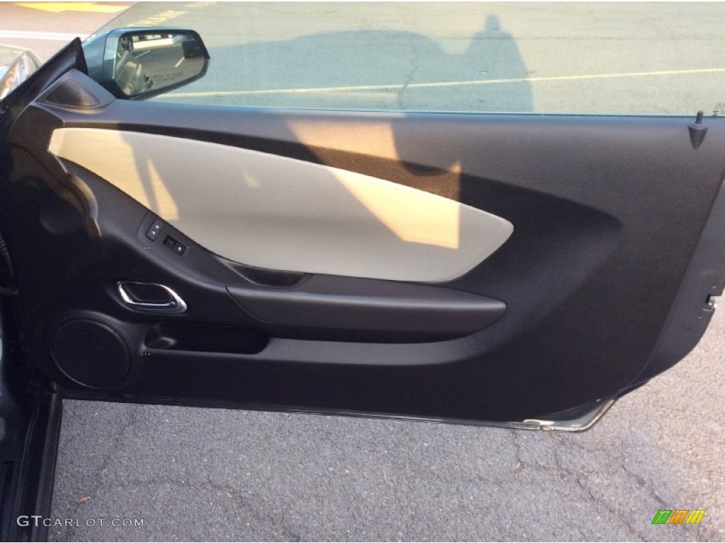 2014 Camaro LS Coupe - Ashen Gray Metallic / Black photo #19