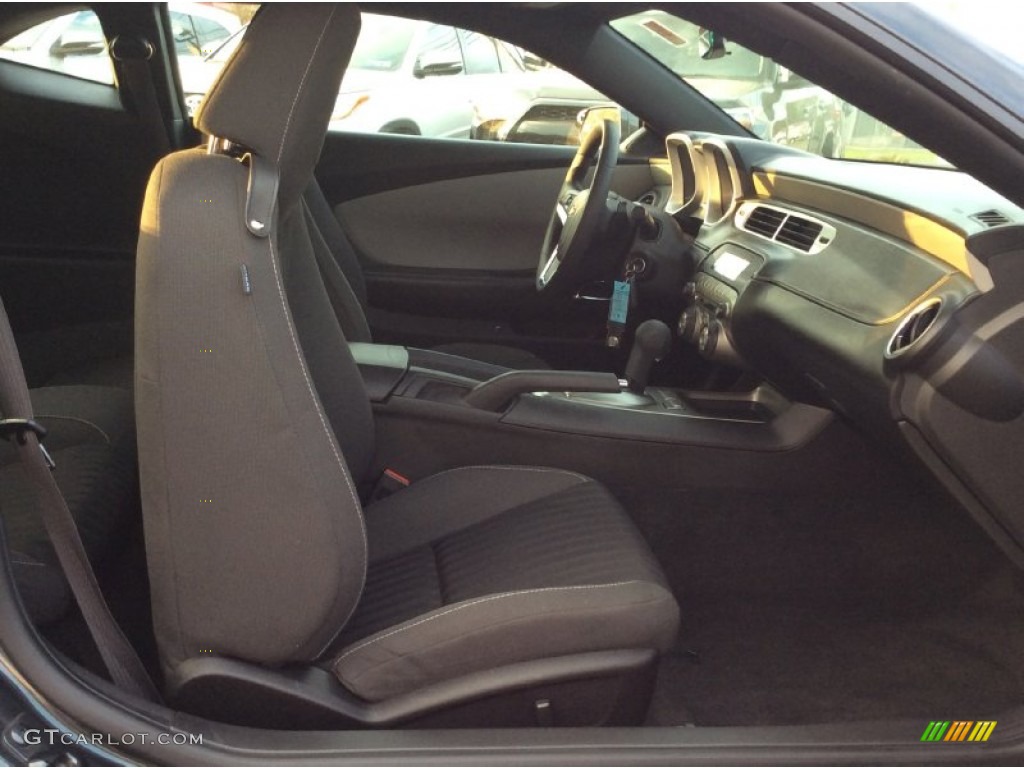 2014 Camaro LS Coupe - Ashen Gray Metallic / Black photo #20