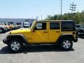 2015 Baja Yellow Jeep Wrangler Unlimited Sport 4x4  photo #3