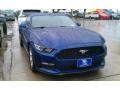 2015 Deep Impact Blue Metallic Ford Mustang V6 Coupe  photo #2