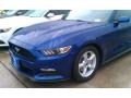 2015 Deep Impact Blue Metallic Ford Mustang V6 Coupe  photo #13
