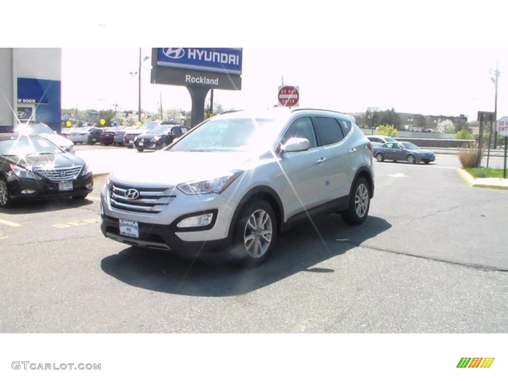 2015 Santa Fe Sport 2.0T AWD - Sparkling Silver / Black photo #1