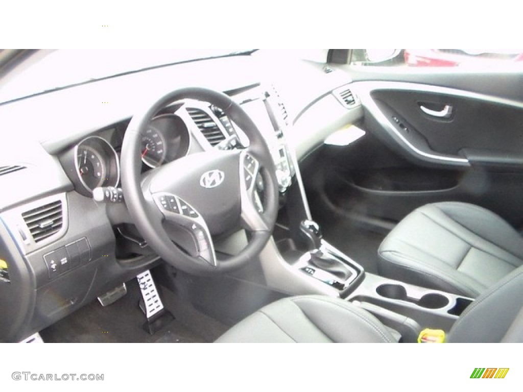 Black Interior 2016 Hyundai Elantra GT Standard Elantra GT Model Photo #103826950