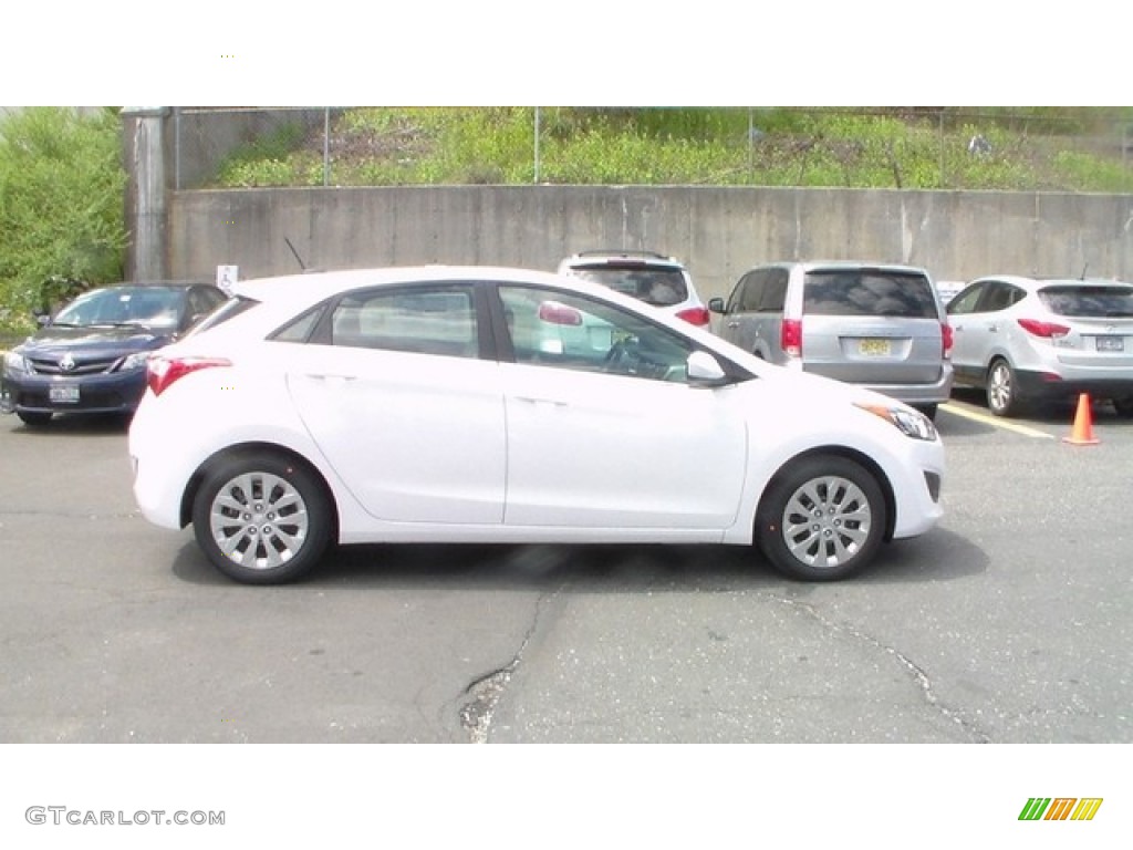 Ceramic White 2016 Hyundai Elantra GT Standard Elantra GT Model Exterior Photo #103827013
