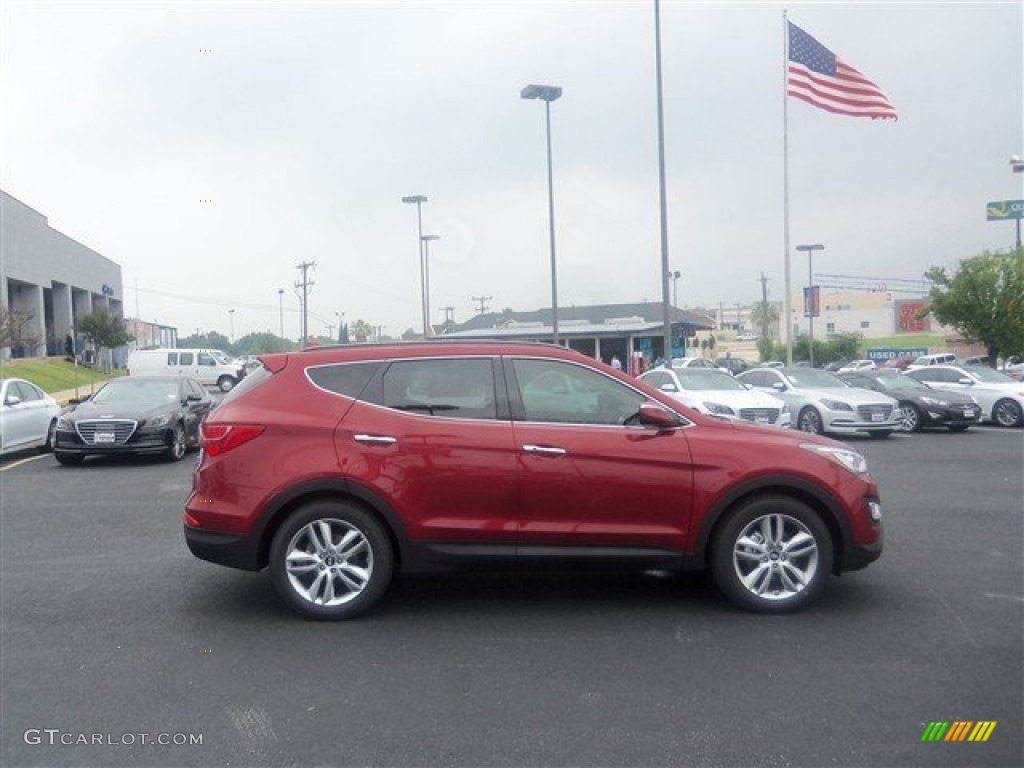 Serrano Red 2015 Hyundai Santa Fe Sport 2.0T Exterior Photo #103827841