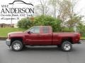 Deep Ruby Metallic - Silverado 2500HD WT Double Cab 4x4 Photo No. 3