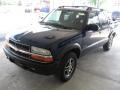 2003 Indigo Blue Metallic Chevrolet S10 LS Crew Cab 4x4  photo #26
