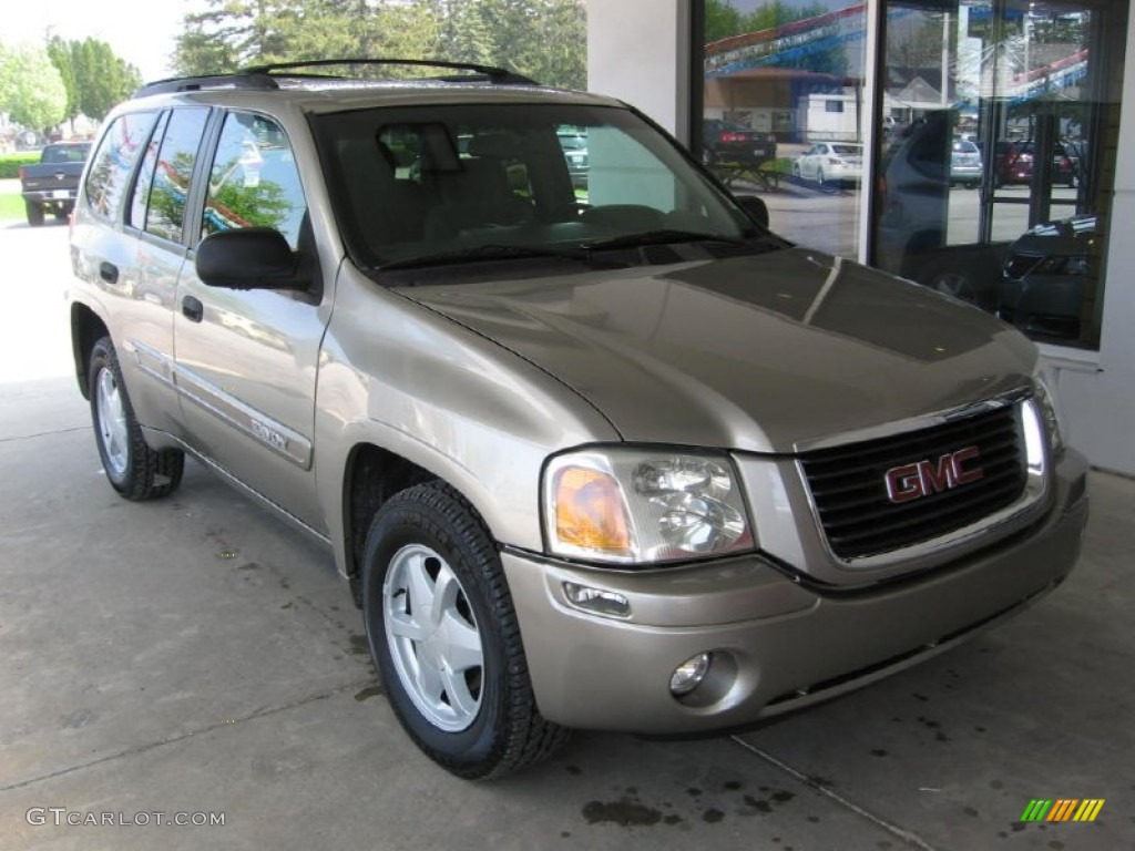 2002 Envoy SLE 4x4 - Pewter Metallic / Dark Pewter photo #1