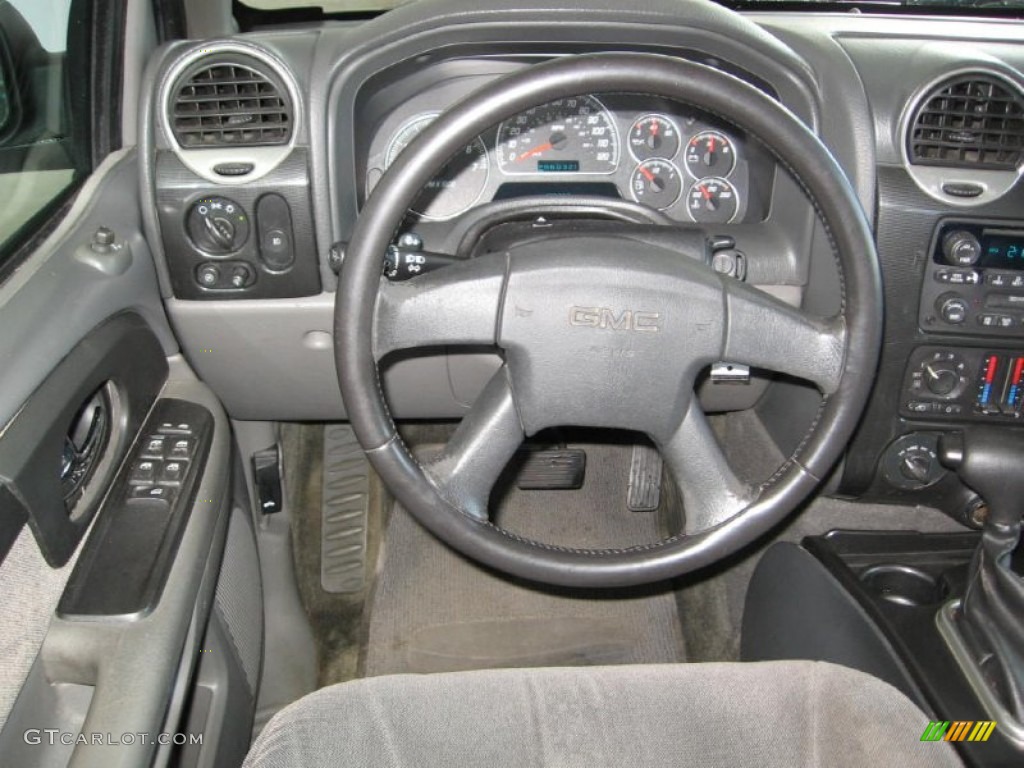 2002 Envoy SLE 4x4 - Pewter Metallic / Dark Pewter photo #4