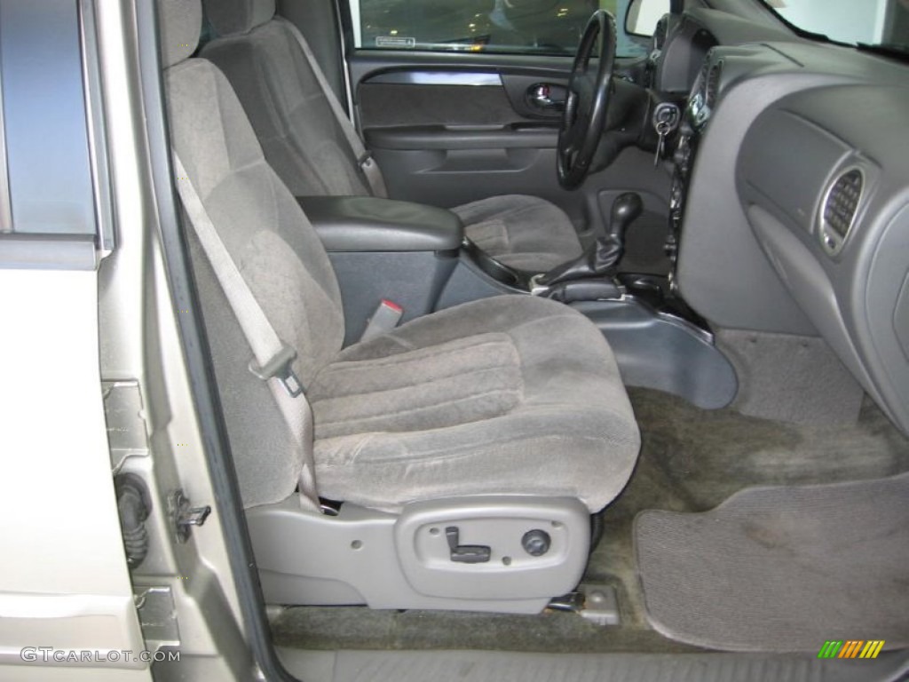 2002 Envoy SLE 4x4 - Pewter Metallic / Dark Pewter photo #11