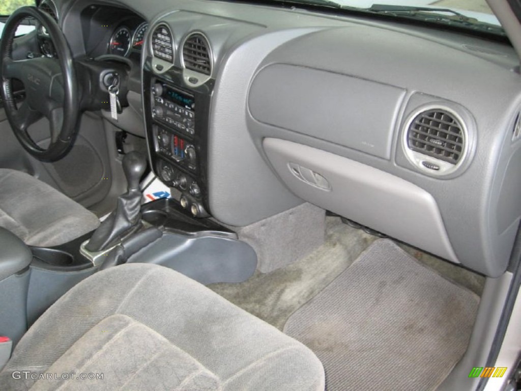 2002 Envoy SLE 4x4 - Pewter Metallic / Dark Pewter photo #13