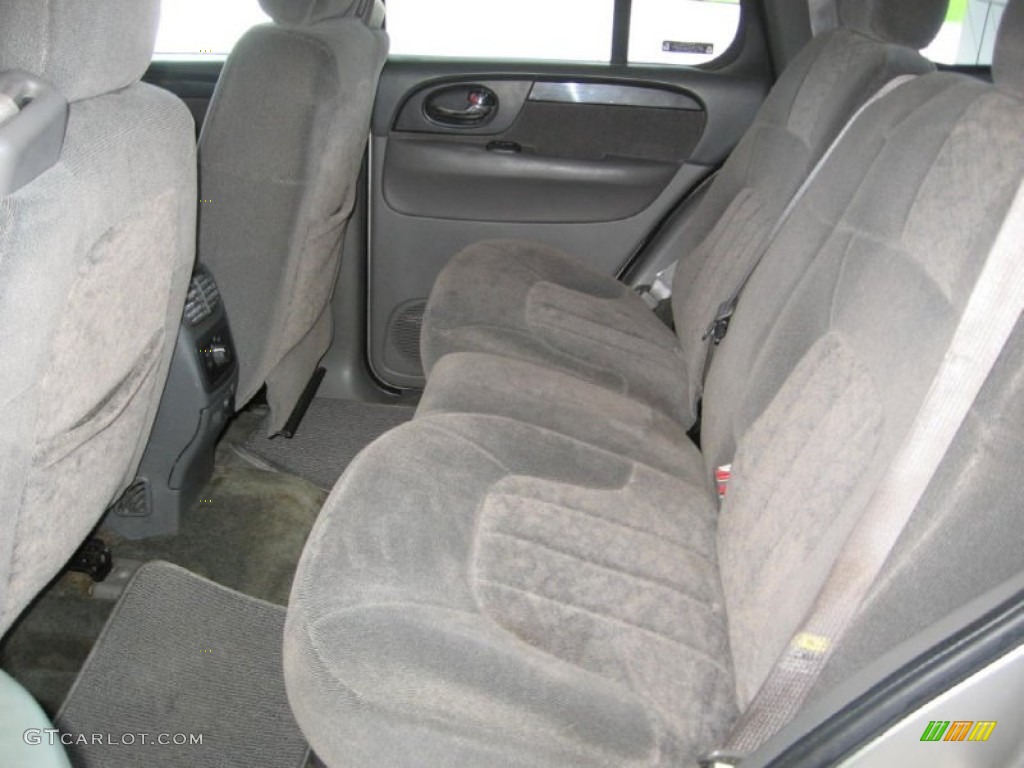 2002 Envoy SLE 4x4 - Pewter Metallic / Dark Pewter photo #16