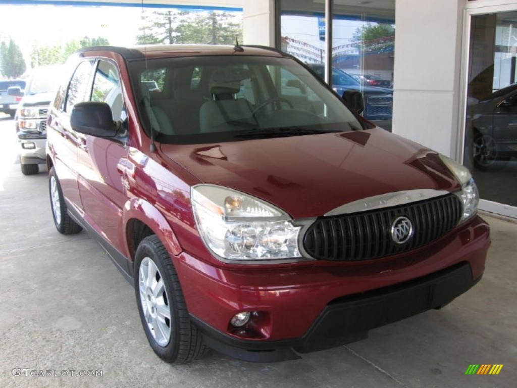 Cardinal Red Metallic Buick Rendezvous