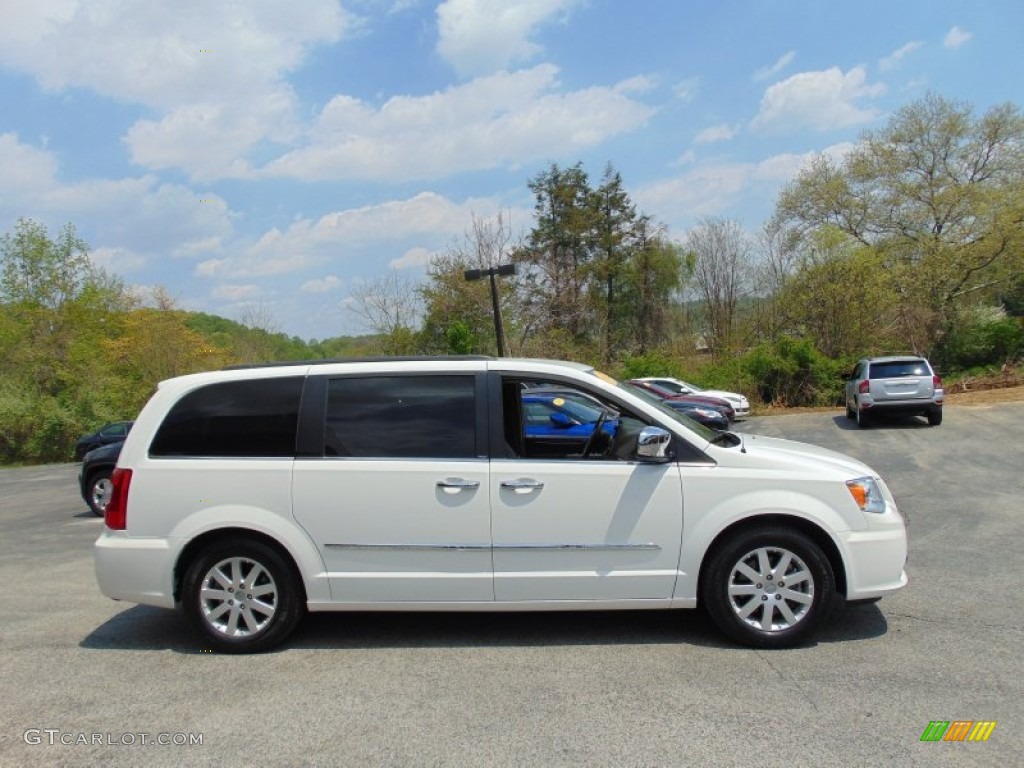 Stone White 2012 Chrysler Town & Country Touring - L Exterior Photo #103831201