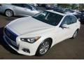 Moonlight White - Q 50 3.7 AWD Premium Photo No. 1