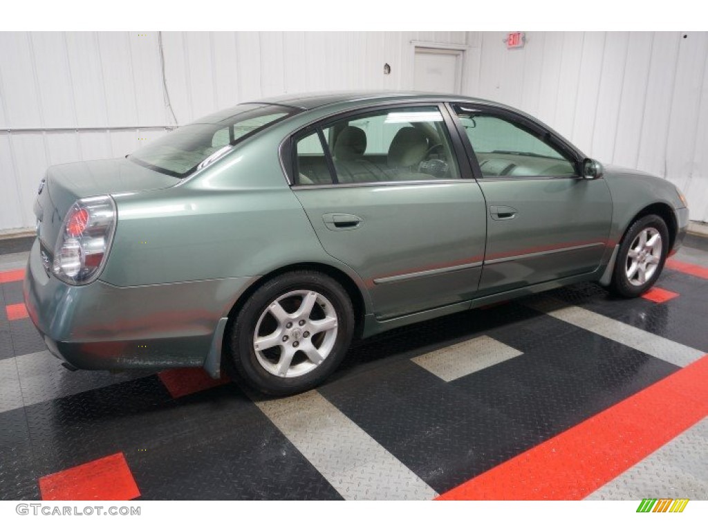 2006 Altima 2.5 S - Mystic Emerald Metallic / Blond photo #7