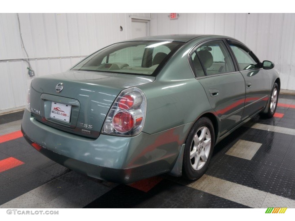 2006 Altima 2.5 S - Mystic Emerald Metallic / Blond photo #8