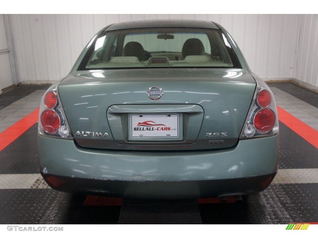 2006 Altima 2.5 S - Mystic Emerald Metallic / Blond photo #9